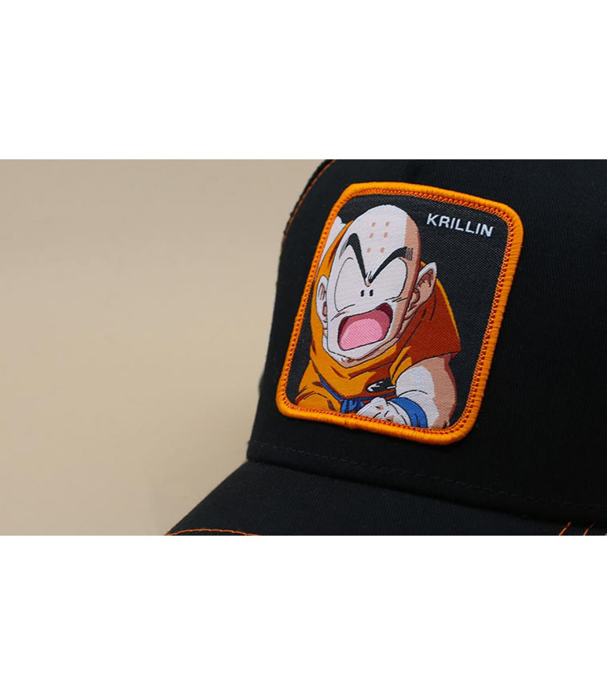 black DBZ Krillin trucker